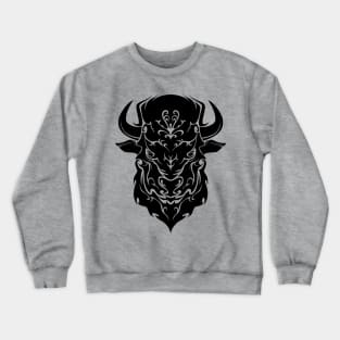 Tribal Bison Crewneck Sweatshirt